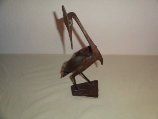 Bronzefigur Figur Von Einem Vogel Metall Bild