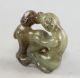 Chinese Jade Statue A730 Entstehungszeit nach 1945 Bild 2