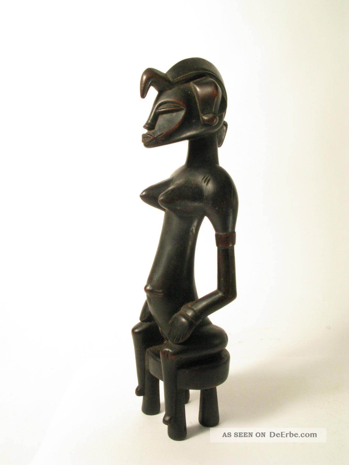 Senufo Statuette 31cm Schöne Frau Statue Senoufo Afrozip Entstehungszeit nach 1945 Bild