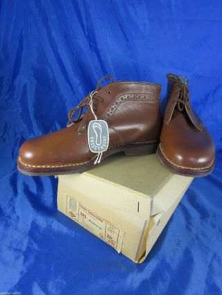 Puppen - Schuhe Kinder - Schuhe Stiefel Fell Gr.  20 Vintage Deko Um 1960 Geschenk Bild