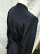 40er Kostüm Dunkelblau Sekretärin Rock Jackett Jacke Xs S 34 36 Zweiteiler Kleidung Bild 4