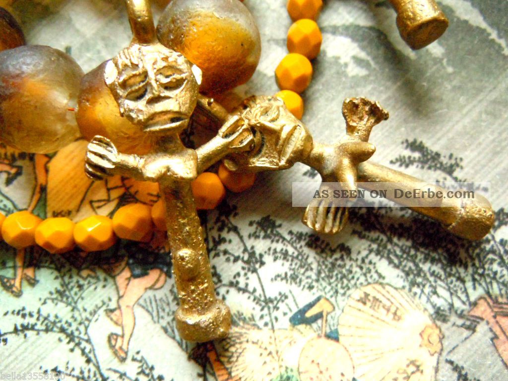 Afrikan.  Ashanti Lost Wax Bronze 