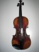 Hochwertiger Alte Violine Geige Ins.  (franciskus Herzlieb Fecit 1847) Musikinstrumente Bild 1