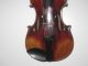 Hochwertiger Alte Violine Geige Ins.  (franciskus Herzlieb Fecit 1847) Musikinstrumente Bild 3