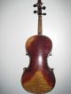 Hochwertiger Alte Violine Geige Ins.  (franciskus Herzlieb Fecit 1847) Musikinstrumente Bild 6