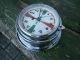 Schiffsuhr,  Bootsuhr,  Yachtuhr,  Wanduhr,  Quarz Benora Chrom Hamburg Since 1886 Technik & Instrumente Bild 11