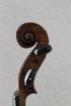 Nr.  118 Alte Geige Mit Zettel R.  Heckel Musikinstrumente Bild 2