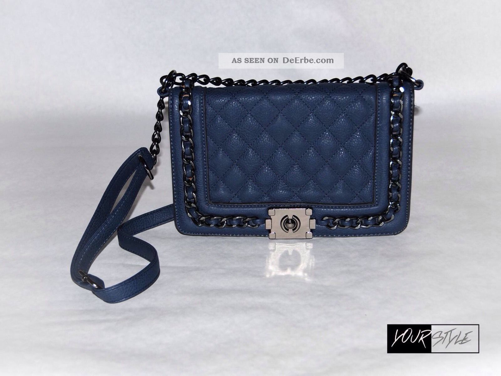 Damen Tasche Abend Tasche Umhängetasche Mit Kette Clutsh Kleine Tasche Accessoires Bild