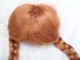 Alte Puppenteile Feuerrotezoepfe Haar Perücke Vintage Doll Hair Wig Fuer40c Girl Puppen & Zubehör Bild 4