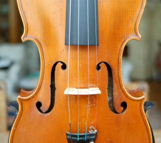 Schöne Alte Deutsche,  Spielfertige 4/4 Geige - Violine - Um 1920 Bild