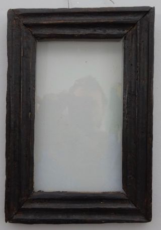 Barockrahmen Hinterglas Profilrahmen 1.  Hälfte 18.  Jh.  Handgehobelt Bild