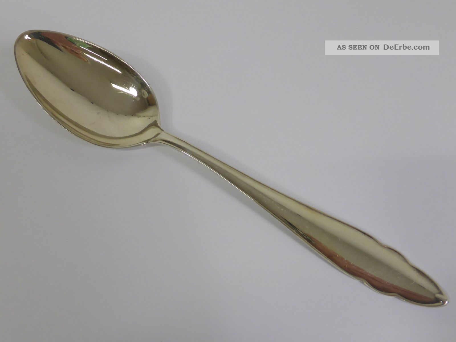 Bruckmann & Söhne Heilbronn Silber 800 Speiselöffel Chippendale,  Mehr Vorhanden Objekte vor 1945 Bild