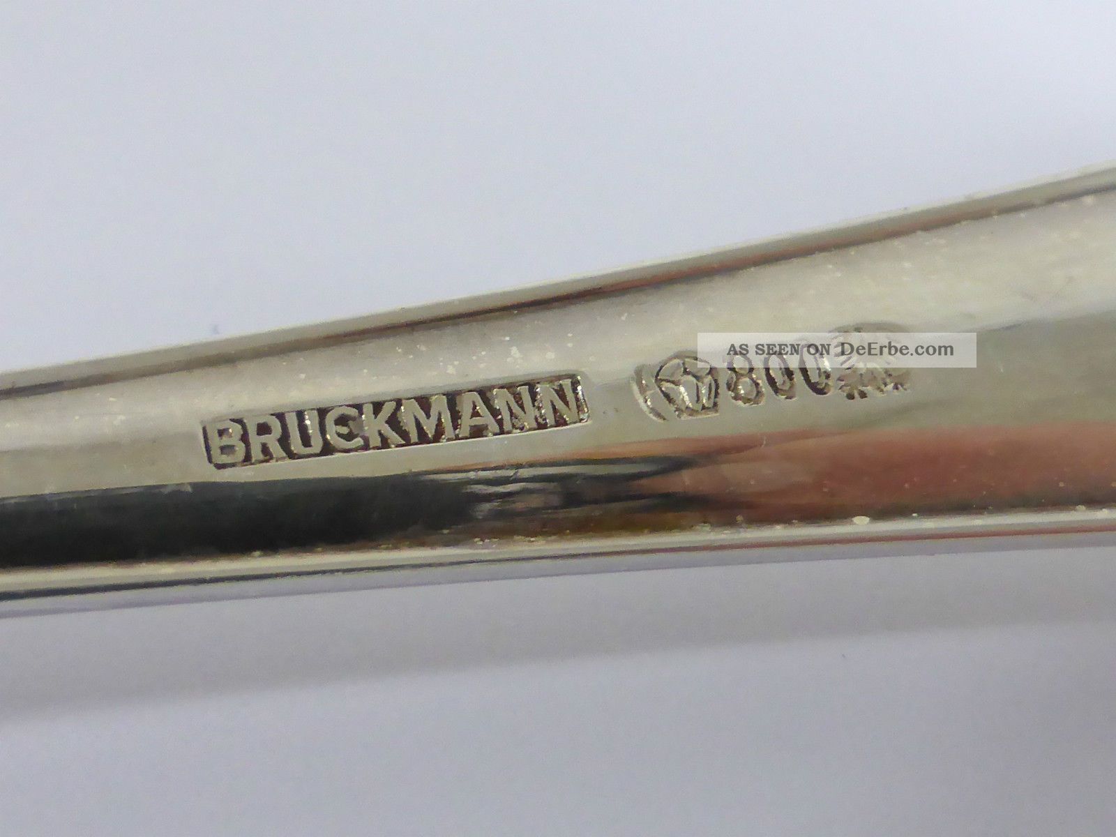 Plat Ancien En Argent Massif Allemagne Bruckmann & Söhne - 800/1000 - Occasion