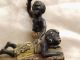 Antik Bronze Mohr Negro Folter Bemalt Von 1800 Black Sklave ? Vienna Bergman Bronze Bild 2