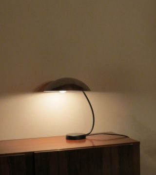 Chrom Lampe Tisch Leuchte Tischleuchte Schreibtischlampe Lampe 50er Jahre Bild
