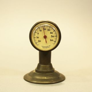 Kleines Maritimes Tisch - Thermometer Aus Messing ThermomÈtre Centigrade Dampfer Bild