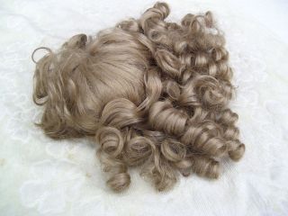 Alte Puppenteile Blondelockige Lang Haar Perücke Vintage Doll Hair Wig 65cm Girl Bild
