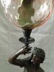 Moreau Jugendstil Figurenlampe Riesig Um 1900 Art Nouveau Antike Originale vor 1945 Bild 5