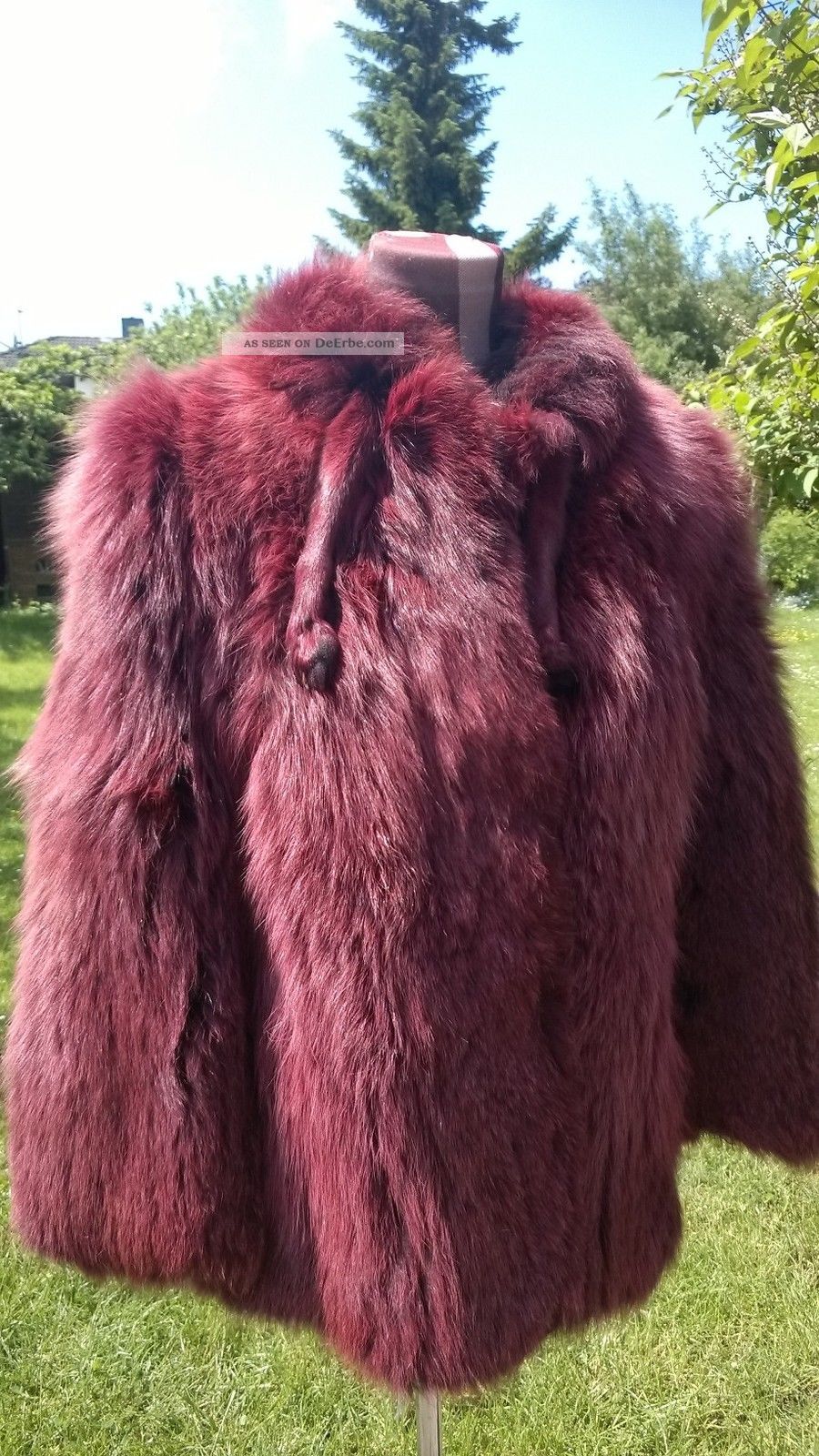 Blaufuchs Jacke,  Pelzjacke,  Pelzmantel,  K.  Silberfuchs,  Pelz.  K.  Nerz,  Fuchs;gr.  36 - 38 Kleidung Bild