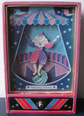 Musik Spieluhr - Dancing Clown - The Entertainer - Musicbox - Musical Box Bild