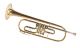 Traumhafte Trompete Konzerttrompete Mit Drehventilen Markneukirchen Export 1970 Blasinstrumente Bild 1