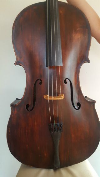 Schönes Altes Antike Englisch Cello - J.  J Willmore Bild