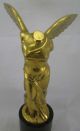 Nike Von Samothrake Bronze Figur / Skulptur Vergoldet Auf Steinsockel 1980 Bronze Bild 2