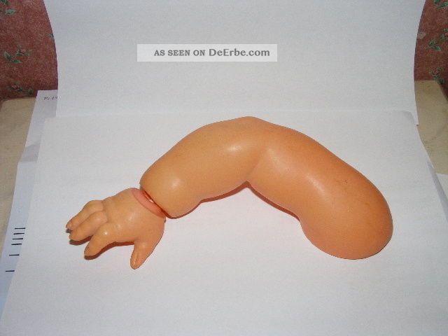 Franz.  Celluloid - Scheibengelenk - Arm - Rechts - Convert - Gr.  58 - Puppe - Ersatzteil Puppen & Zubehör Bild