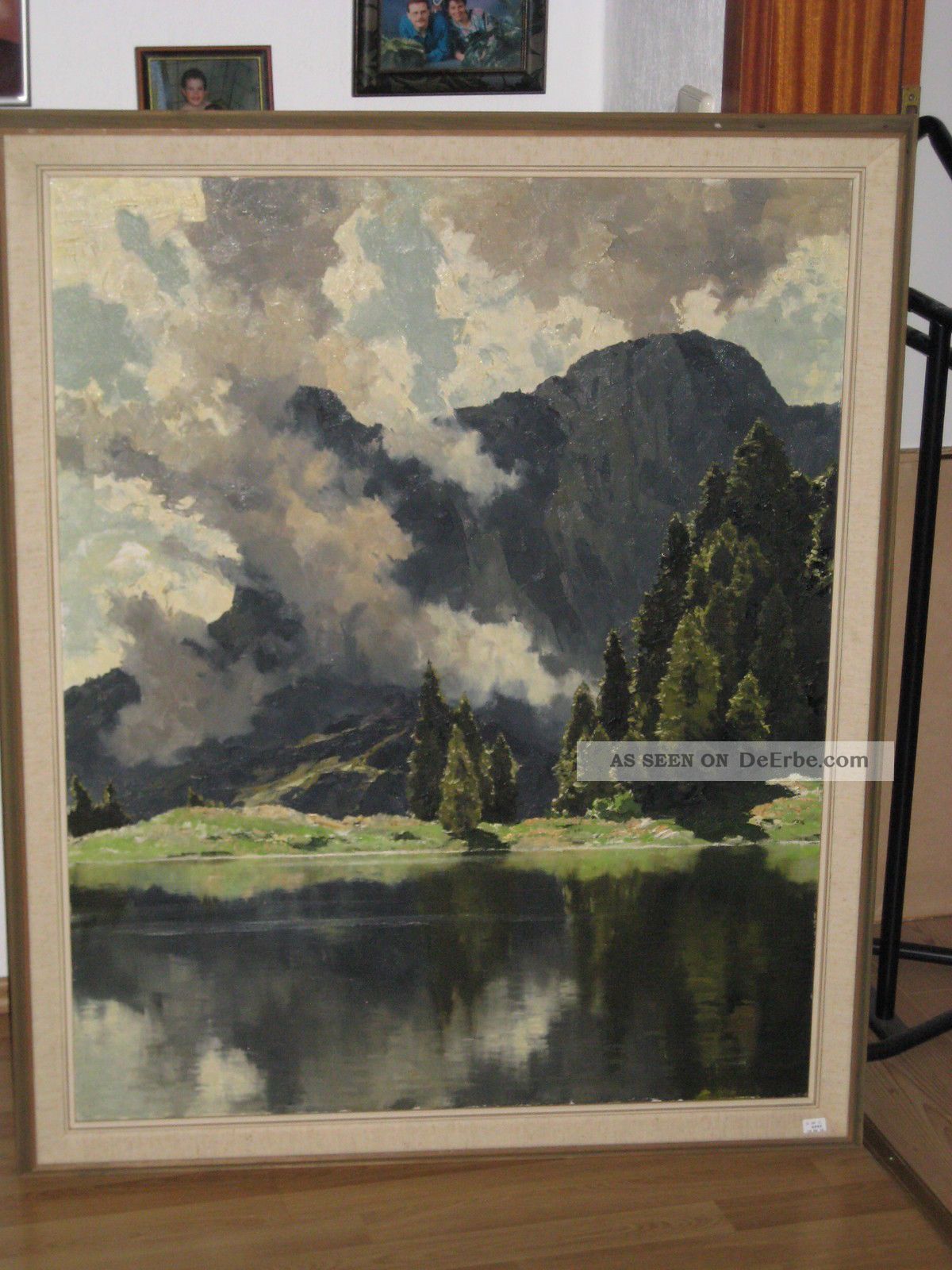 Hans Maurus,  Originalölgemälde Auf Leinwand,  Signiert,  Gerahmt Originale der Zeit Bild