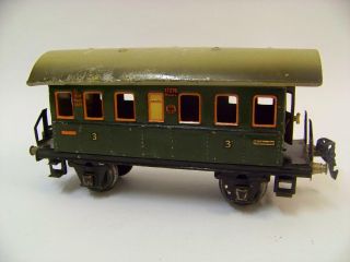 2 Stück Märklin Spur 0 Personenwagen 1727/0 Baujahr Zwischen 1933 Und 1939 Bild