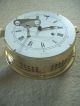 Barigo Große Mechanische Marine Messing Schiffsuhr Glasenuhr Durchmesser 184 Mm Technik & Instrumente Bild 5