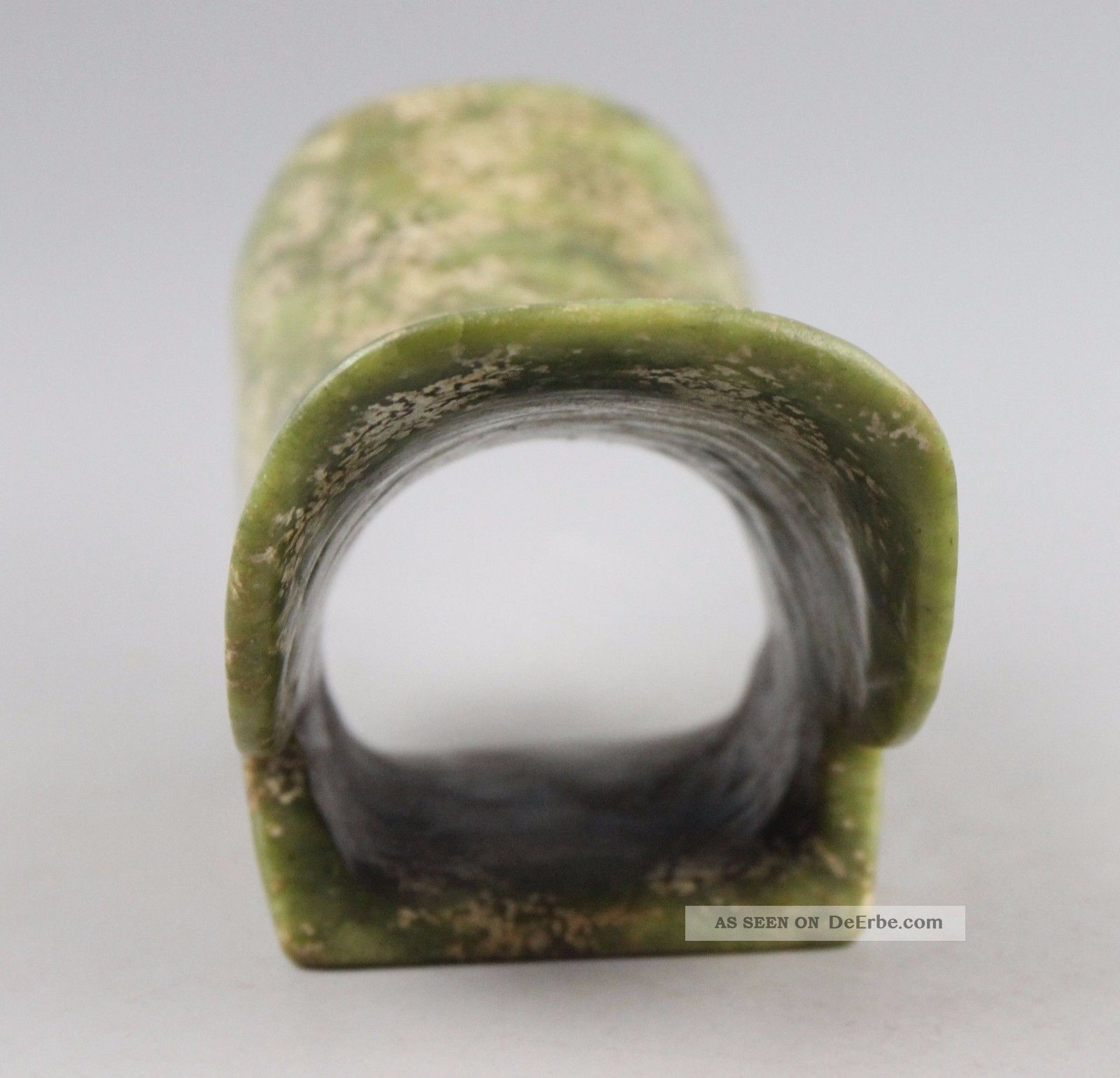 Chinese Jade Pillow Statue Long 20. 7cm