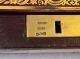 Antiker Leder - Reisekoffer,  Necessairekoffer,  Frankreich Um Accessoires Bild 11
