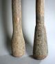 Two Old Dogon Millet Pounder,  Mali - 2 StÜck Hirse Stampfer Dogon,  Mali Entstehungszeit nach 1945 Bild 1