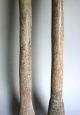 Two Old Dogon Millet Pounder,  Mali - 2 StÜck Hirse Stampfer Dogon,  Mali Entstehungszeit nach 1945 Bild 2