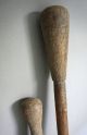 Two Old Dogon Millet Pounder,  Mali - 2 StÜck Hirse Stampfer Dogon,  Mali Entstehungszeit nach 1945 Bild 3