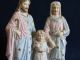 Heilige Familie Figurengruppe Volkskunst - Geprägte Nummer 1811 Dachbodenfund Skulpturen & Kruzifixe Bild 1