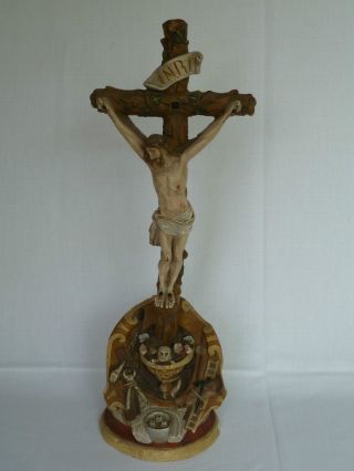Altes Kreuz Kruzifix Christuskreuz Standkreuz Bild
