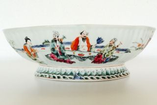 Antike Asiatische Schale - 19.  Jhr.  - Guangxu (?) - Siegelmarke - Feine Malerei Bild