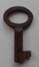 Uralt Schlüssel Schatullenschlüssel Hohlschlüssel Möbelschlüssel Kassette 4,  5 Cm Original, vor 1960 gefertigt Bild 1