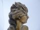 Antike Schwere Große Jugendstil Frauen Bronze Figur.  12 Kg 1900-1949 Bild 8