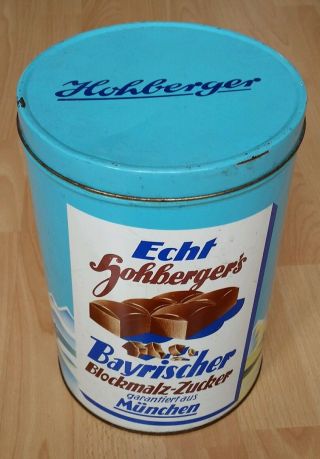 Blechdose Bayerischer Blockmalz - Zucker Bild