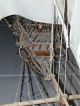 Altes Segelschiff Schiff Fregatte Holz Handarbeit Gebaut Maritime Dekoration Bild 5