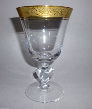 Theresienthal Weinglas Einzelglas Kristallglas Marlowe Minton Borde 13cm Höhe Bild
