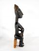 Um1940 Afrikanische Kunst / Holzfigur Mit Patina / Wohl Baule Elfenbeinküste ? Afrika Bild 2