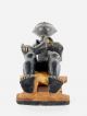 Um1940 Afrikanische Kunst / Holzfigur Mit Patina / Wohl Baule Elfenbeinküste ? Afrika Bild 6