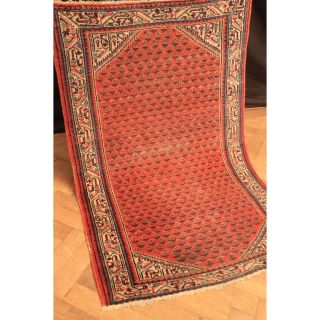 Alt Handgeknüpfter Orient Teppich Malaya Mir Old Rug Carpet Tappeto 100x160cm Bild
