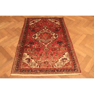 Alt Handgeknüpfter Orient Teppich Malaya Kurde Old Rug Carpet Tappeto 160x105cm Bild