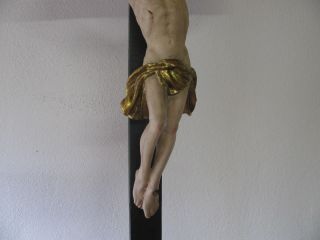 Standkreuz Kruzifix Christus Barock Mit Totenkopf Bild
