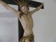 Standkreuz Kruzifix Christus Barock Mit Totenkopf Skulpturen & Kruzifixe Bild 4